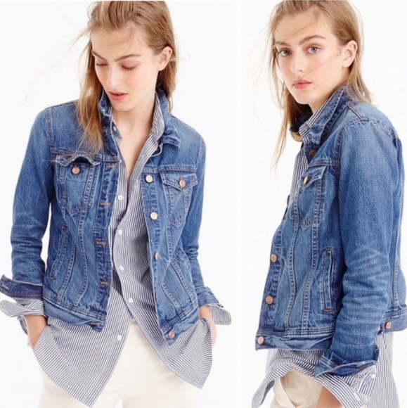 J. Crew Denim Jean Jacket M